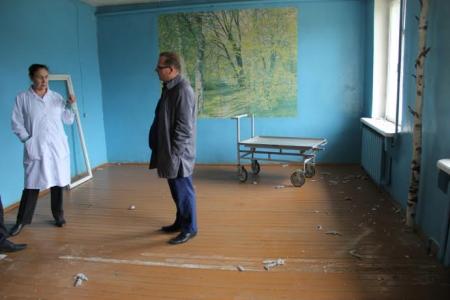 Республика Коми. Представители руководства регионального отделения КПРФ посетили больницу в селе Якша