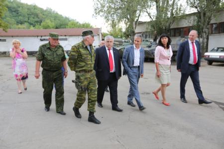 Делегация КПРФ и СКП-КПСС провела рабочие встречи в ДНР и ЛНР