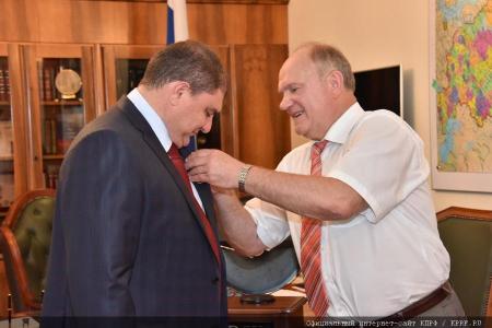 «Здесь был сломан хребет фашистскому зверю». Г.А. Зюганов посетил с рабочим визитом город Орел