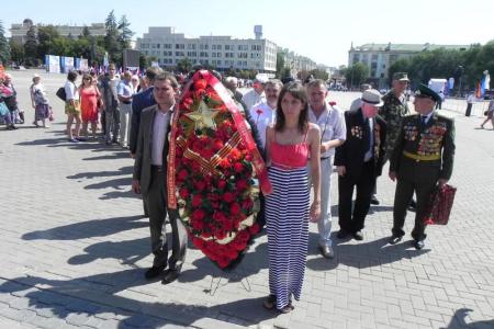 Коммунисты и союзники партии почтили память освободителей Белгорода