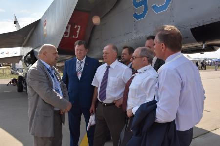 Г.А. Зюганов: МАКС-2015 - это главное событие в авиационно-космической промышленности