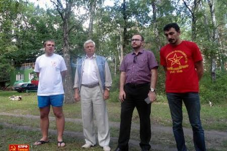 Тамбовские комсомольцы приняли участие в комсомольском слете на территории Липецкой области