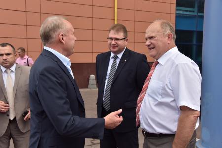 Г.А. Зюганов находится с рабочим визитом в Орле