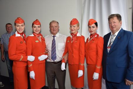 Г.А. Зюганов: МАКС-2015 - это главное событие в авиационно-космической промышленности