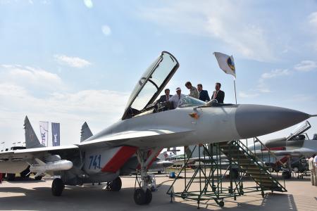 Г.А. Зюганов: МАКС-2015 - это главное событие в авиационно-космической промышленности