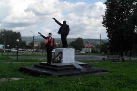 В Челябинской области набирает обороты конкурс фотографий с памятниками В.И. Ленину