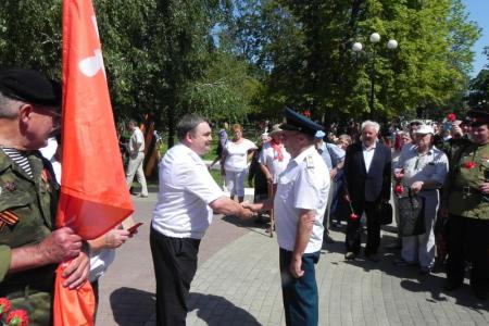 Коммунисты и союзники партии почтили память освободителей Белгорода