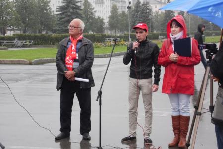 Коммунисты Перми поддерживают рабочих Чусовского метзавода!