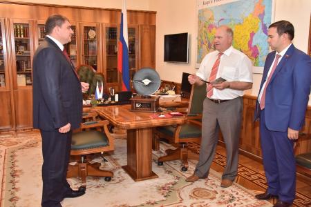 Г.А. Зюганов находится с рабочим визитом в Орле