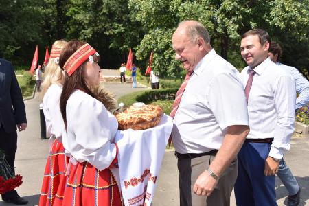 Г.А. Зюганов находится с рабочим визитом в Орле