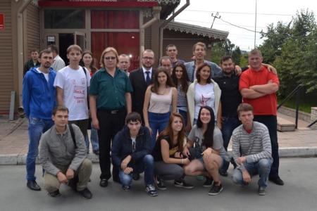Делегация Алтайского края приняла участие в ежегодном федеральном сибирском лагере "Торнадо-2015"