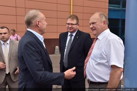 «Здесь был сломан хребет фашистскому зверю». Г.А. Зюганов посетил с рабочим визитом город Орел