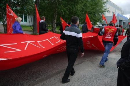 Самый северный молодежный марш «Антикапитализм» прошел на Ямале
