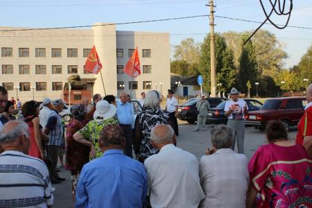 В Волгоградской области прошла серия акций протеста против политики правительства