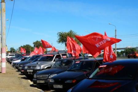 В Нижнем Новгороде прошел автопробег «За честные выборы!»