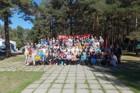 Алтайский край. В оздоровительном лагере "Рассвет" состоялся семинар-совещание секретарей первичных организаций