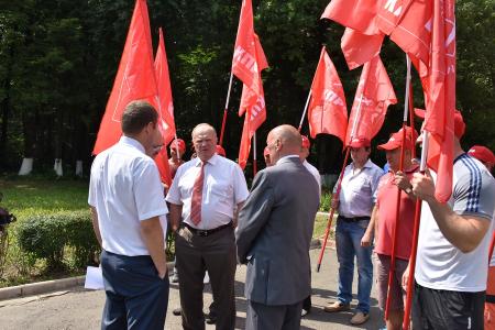 Г.А. Зюганов находится с рабочим визитом в Орле