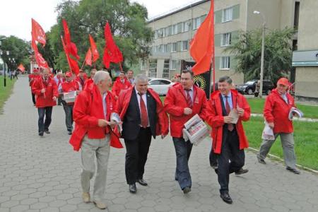 Коммунисты Амурской области присоединились ко всероссийской акции протеста
