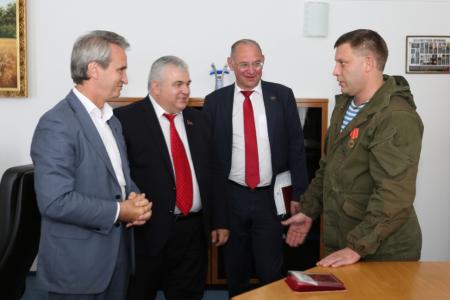 Делегация КПРФ и СКП-КПСС провела рабочие встречи в ДНР и ЛНР