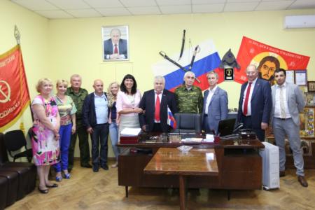 Делегация КПРФ и СКП-КПСС провела рабочие встречи в ДНР и ЛНР