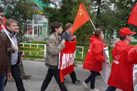 Самый северный молодежный марш «Антикапитализм» прошел на Ямале