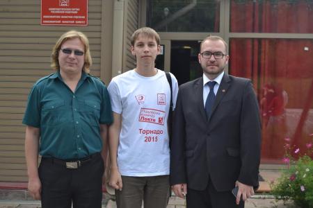 Делегация Алтайского края приняла участие в ежегодном федеральном сибирском лагере "Торнадо-2015"