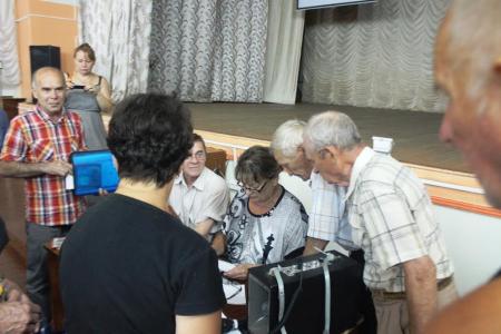Саратовская область. Депутат-коммунист Ольга Алимова провела встречи с избирателями Ртищевского района