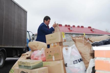 Тульский обком партии отправил очередную гуманитарную помощь в Новороссию