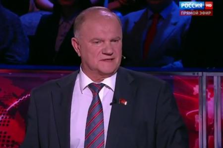 Г.А. Зюганов выступил в программе "Вечер с Владимиром Соловьевым" на телеканале "Россия 1"