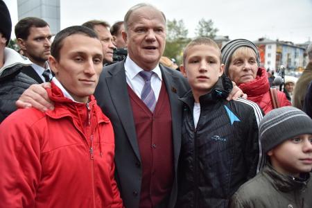 Г.А. Зюганов находится с рабочим визитом в Иркутской области