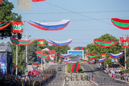 Казбек Тайсаев принял участие в праздничных мероприятиях, посвященных 25-летию образования Приднестровской Молдавской Республики