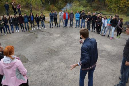 Свердловские комсомольцы в День первокурсника организовали тур-поход для студентов Уральского политехнологического колледжа