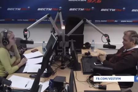 Л.И.Калашников принял участие в программе "Принцип действия"на радио Вести ФМ 10 сентября 2015 года