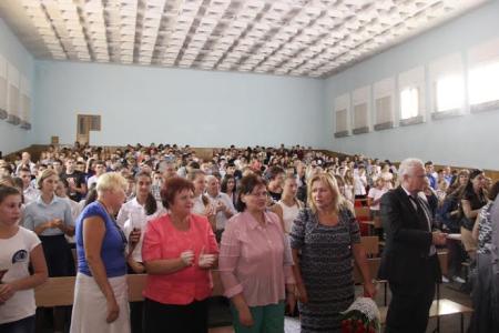 Республика Крым. В Симферополе прошла встреча с лауреатом Нобелевской премии Ж.И. Алферовым