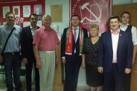 Ю.В. Афонин с рабочим визитом посетил Белгородскую область