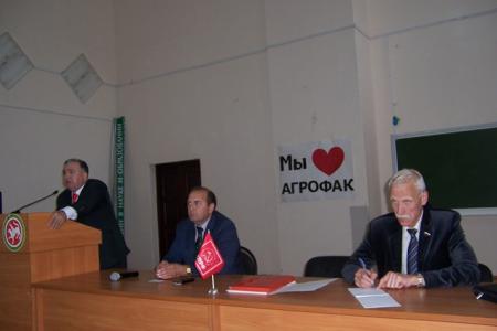 Казань. Встречи с избирателями кандидата в Президенты Татарстана Х.Г. Миргалимова