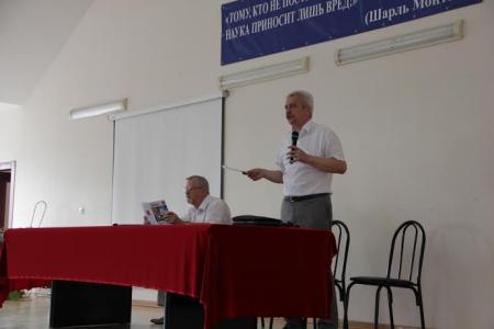 Краснодарский край. Кандидат в губернаторы Н.И. Осадчий провел встречи в кубанских вузах