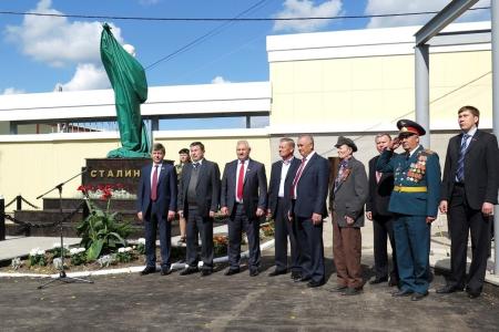 В Марий Эл установлен памятник И.В. Сталину