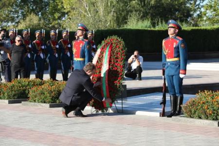 Казбек Тайсаев принял участие в праздничных мероприятиях, посвященных 25-летию образования Приднестровской Молдавской Республики