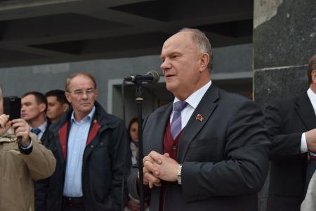 Г.А. Зюганов находится с рабочим визитом в Иркутской области