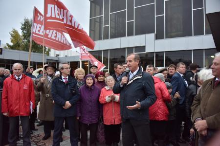 Г.А. Зюганов находится с рабочим визитом в Иркутской области