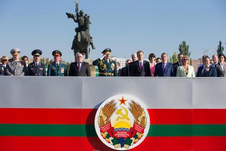 Казбек Тайсаев принял участие в праздничных мероприятиях, посвященных 25-летию образования Приднестровской Молдавской Республики
