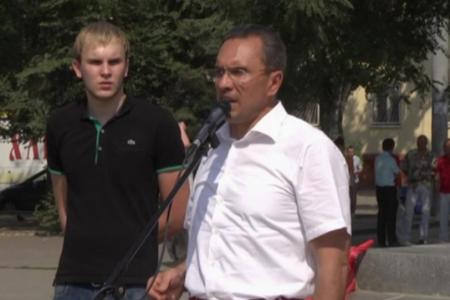 Выступление В.И. Бессонова в поддержку кандидата в губернаторы Н.В. Коломецева 