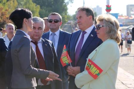 Казбек Тайсаев принял участие в праздничных мероприятиях, посвященных 25-летию образования Приднестровской Молдавской Республики