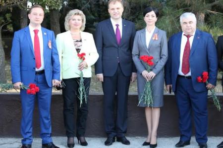 Казбек Тайсаев принял участие в праздничных мероприятиях, посвященных 25-летию образования Приднестровской Молдавской Республики