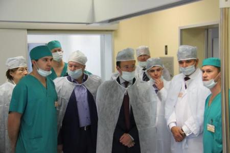 Республика Татарстан. В.Н. Лихачев посетил городскую клиническую больницу №7 города Казани 