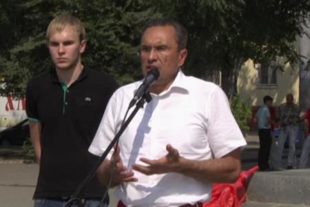 Выступление В.И. Бессонова в поддержку кандидата в губернаторы Н.В. Коломецева 