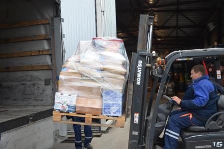 Сорок первый гуманитарный конвой отправила КПРФ в Новороссию