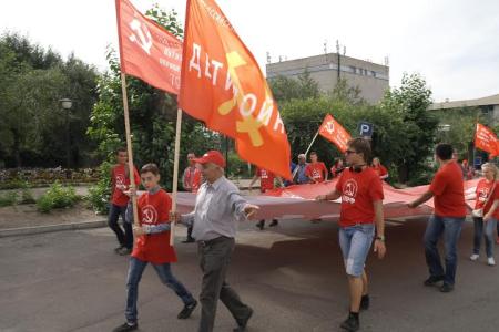 Забайкальский край. Коммунистам Читы запретили принимать участие в общем шествии в честь победы во Второй Мировой войне