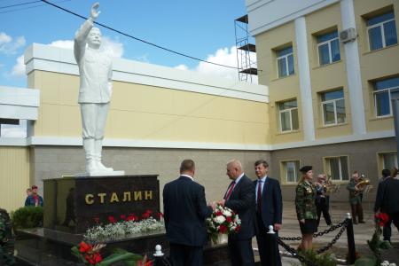 В Марий Эл установлен памятник И.В. Сталину